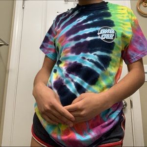 Santa cruz limited edition tie-dye tee